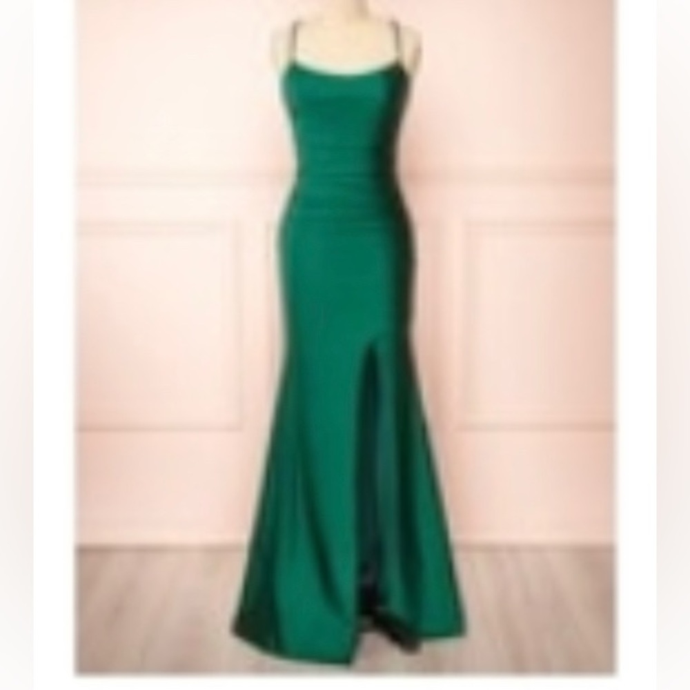Dark NAVY a-lign prom/bridesmaids dress